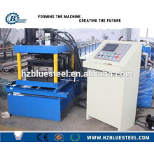 Gear Box Cr12 Roller Automatic C Z Purlin Roll Forming Machine With Low Price